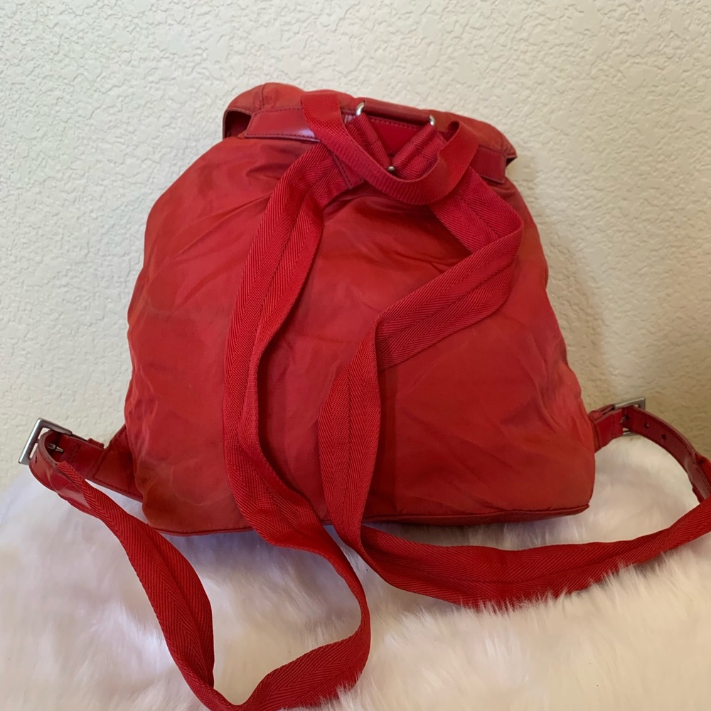 Prada Backpack Red - Picture 4 of 14